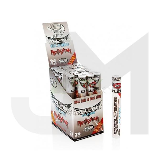 Cyclones Pre Rolled Clear Cones - 24 pack