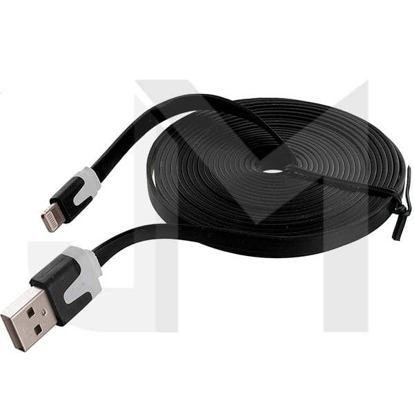 1m Flat iPhone Sync Data Charging Cable