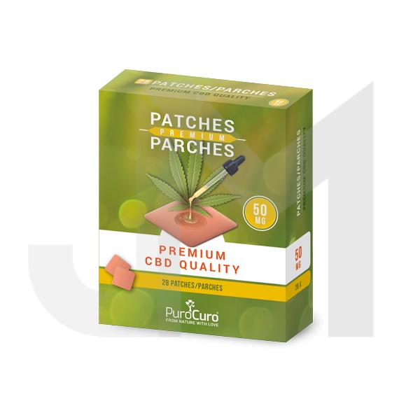 PuroCuro 50mg CBD Premium CBD Patches