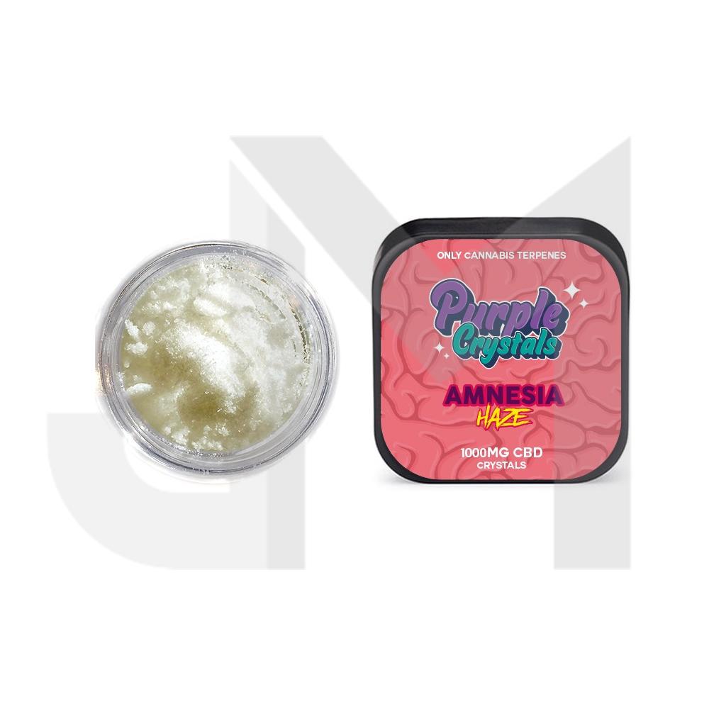 Purple Crystals by Purple Dank 1000mg CBD Crystals - Amnesia Haze (BUY 1 GET 1 FREE)