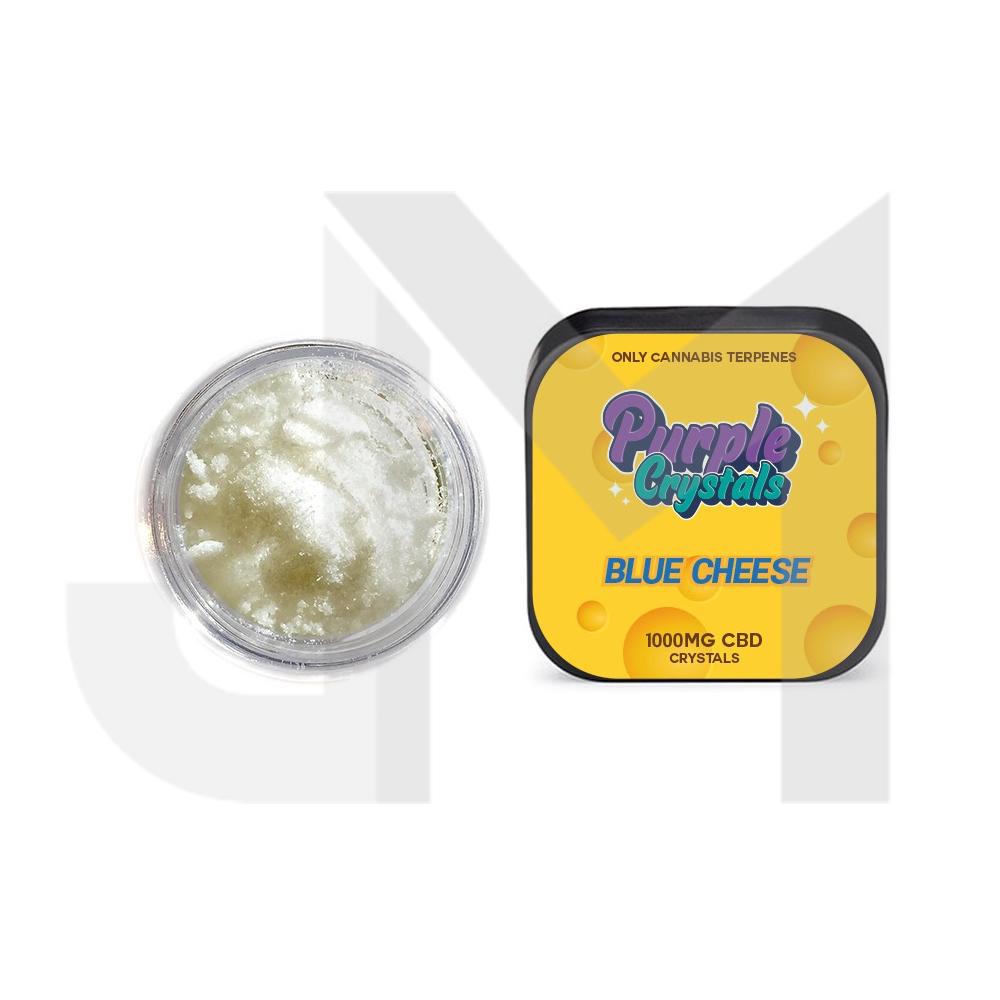 Purple Crystals by Purple Dank 1000mg CBD Crystals - Blue Cheese (BUY 1 GET 1 FREE)