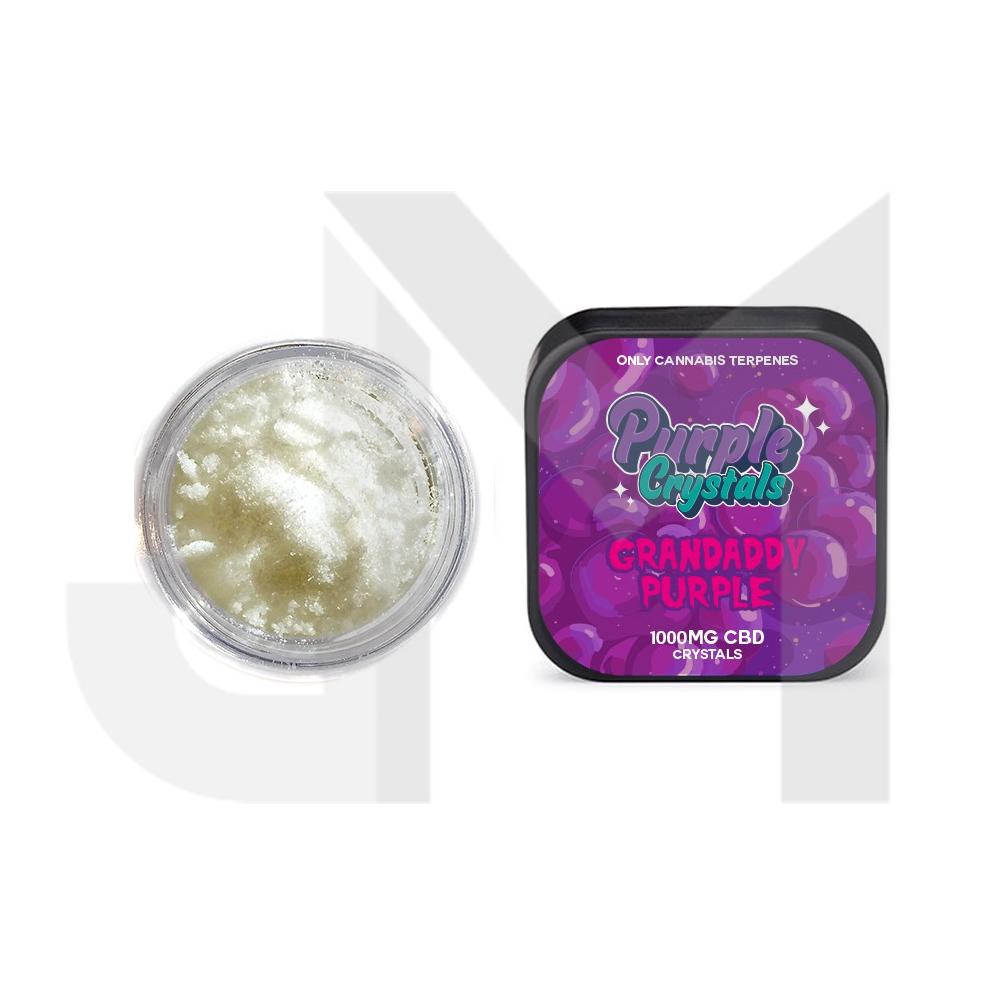 Purple Crystals by Purple Dank 1000mg CBD Crystals - Grand Daddy Purple (BUY 1 GET 1 FREE)