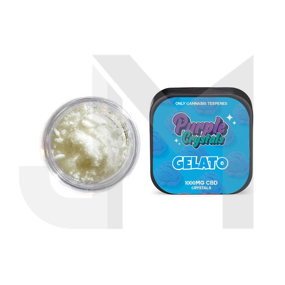 Purple Crystals by Purple Dank 1000mg CBD Crystals - Gelato (BUY 1 GET 1 FREE)