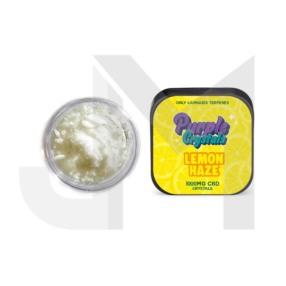Purple Crystals by Purple Dank 1000mg CBD Crystals - Lemon Haze (BUY 1 GET 1 FREE)