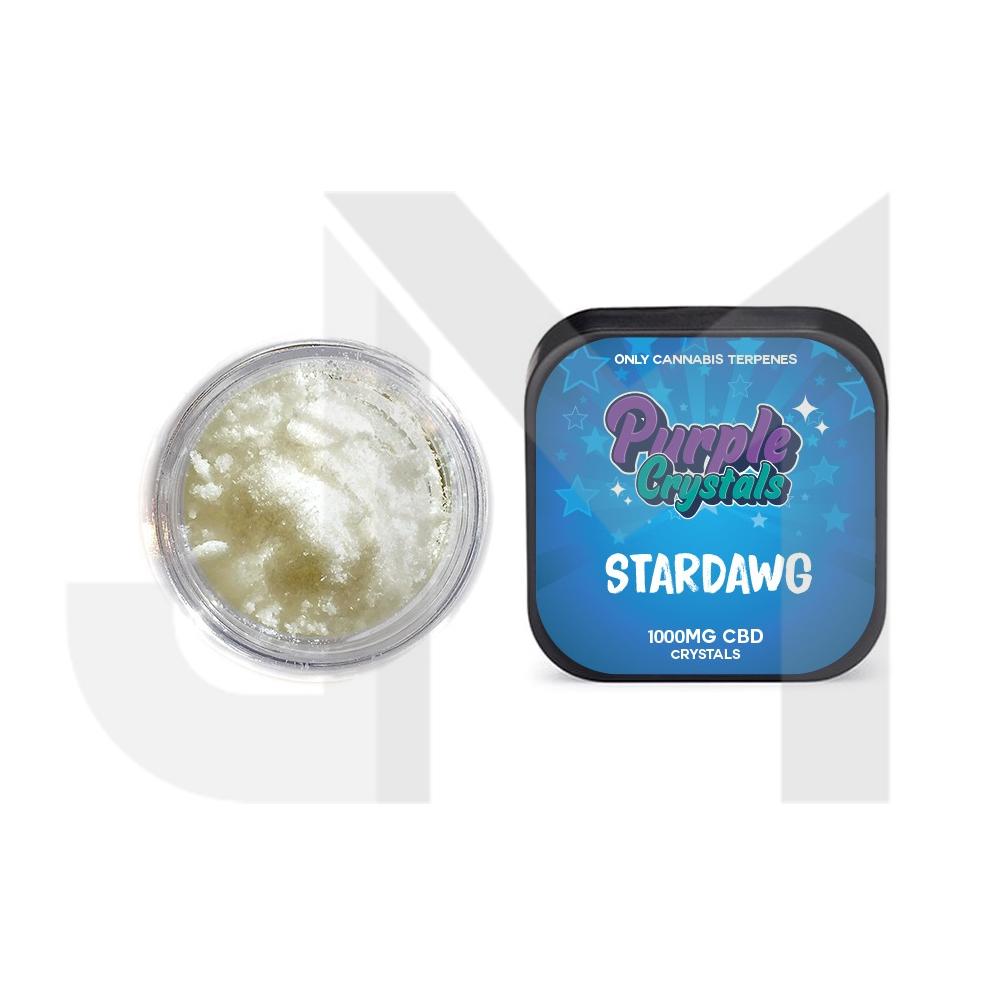 Purple Crystals by Purple Dank 1000mg CBD Crystals - Stardawg (BUY 1 GET 1 FREE)