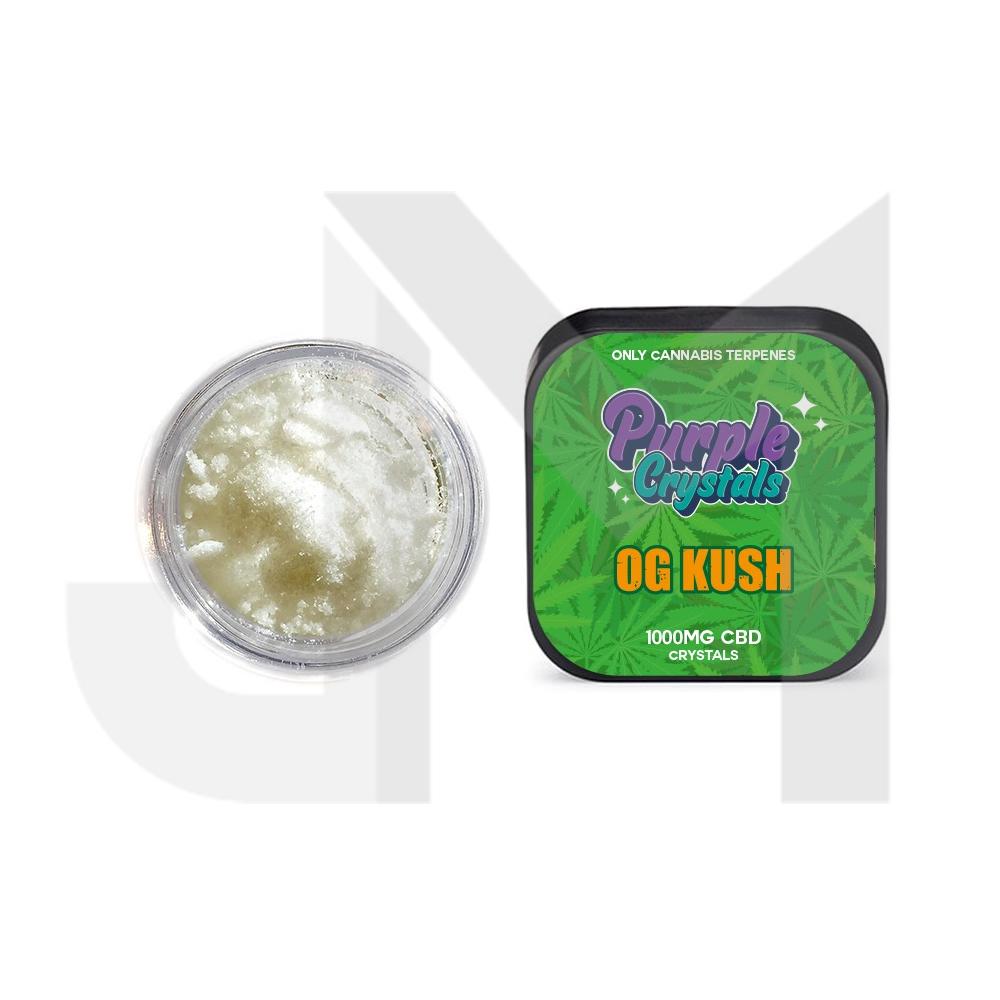 Purple Crystals by Purple Dank 1000mg CBD Crystals - OG Kush (BUY 1 GET 1 FREE)