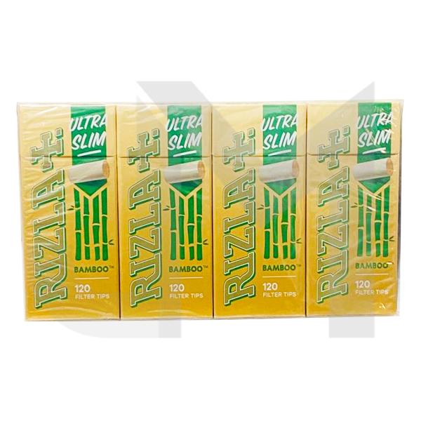 20 Pack Rizla Bamboo Ultra Slim Filter Tips