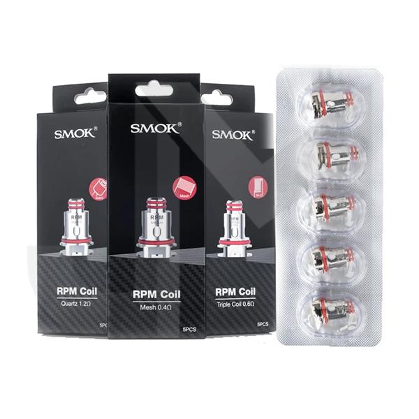 Smok RPM Replacement Coils - 0.6Ω/0.4Ω/1.2Ω/1.0Ω/Mesh MTL Coil 0.3 Ohm/DC MTL 0.8ohm