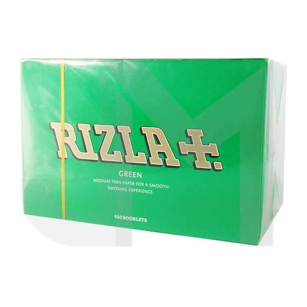 NEW RIZLA GREEN,RED,BLUE,BLACK KING SIZE SLIM GENUINE SMOKING ROLLING Papers Uk Seller