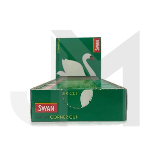 25 Swan Green Regular Size Rolling Papers