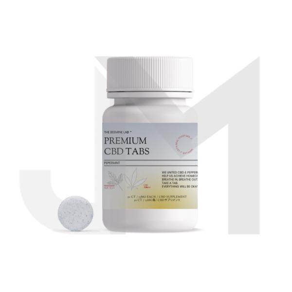 The Beemine Lab 450mg CBD Premium CBD Tabs - 30 tabs