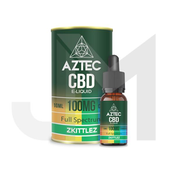 Aztec CBD 100mg CBD Vaping Liquid 10ml (50PG/50VG)