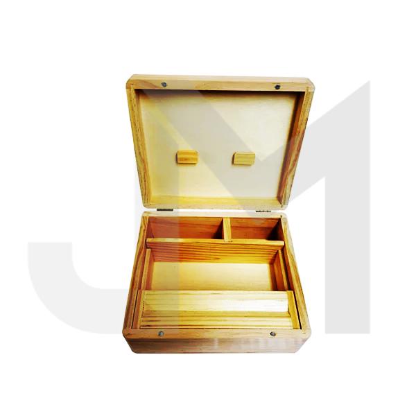 Grass Leaf Original Large Wooden Storage Box