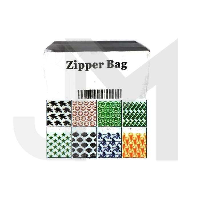 5 x Zipper Branded 2 x 2S Printed Multy Chopper Baggies