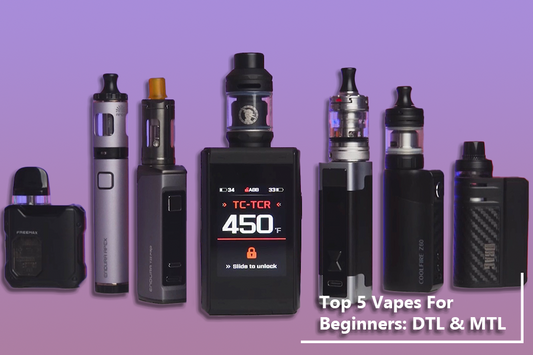 Top 5 Beginner Vape Kits: Find Your Perfect Device