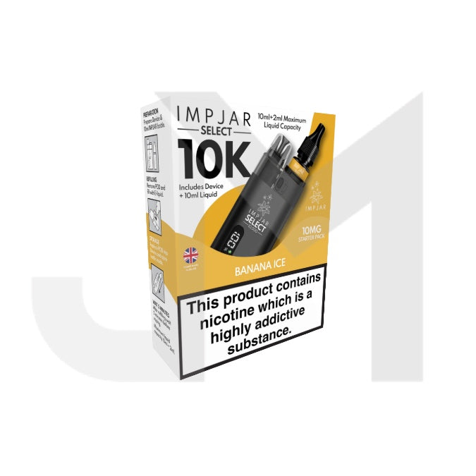 10mg Imp Jar Select 10ml Starter Vape Kit