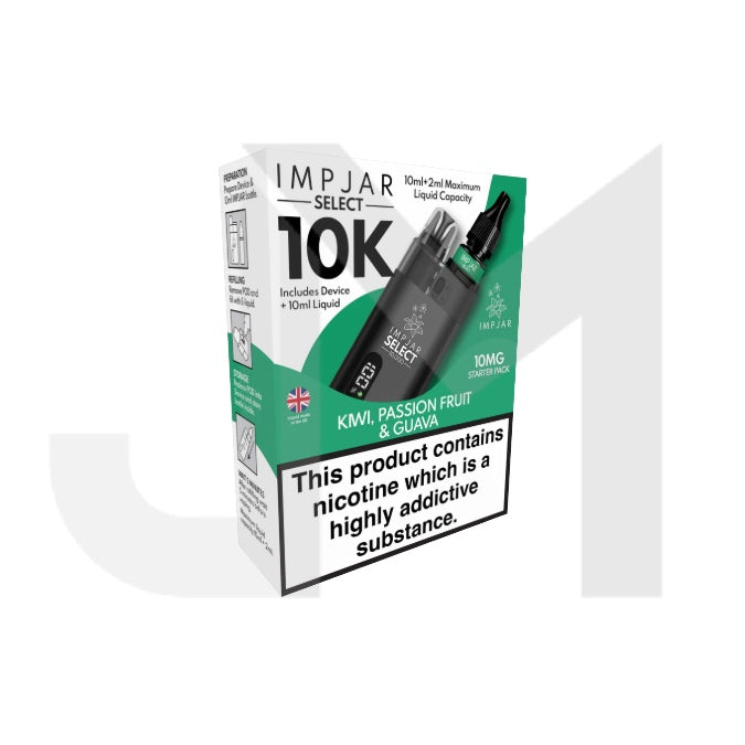 10mg Imp Jar Select 10ml Starter Vape Kit