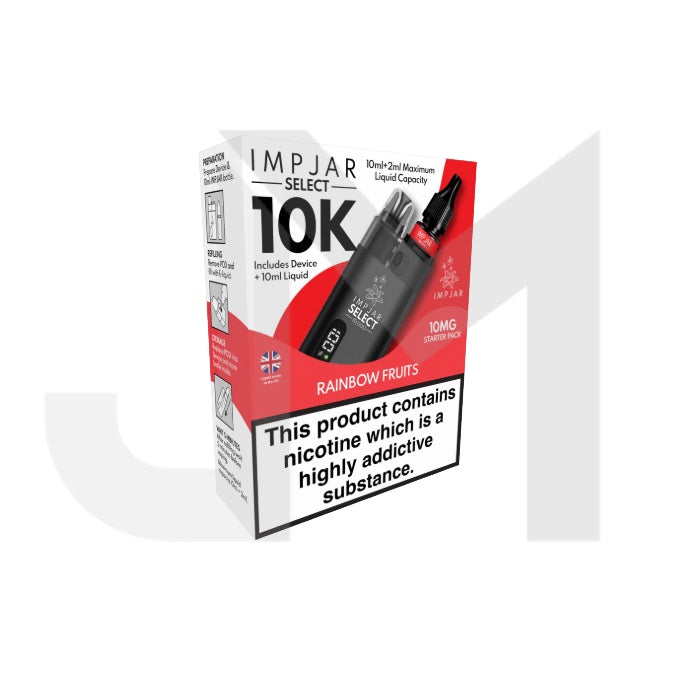 10mg Imp Jar Select 10ml Starter Vape Kit