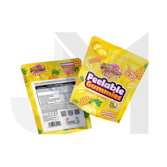 Jellylicious Peelable Pineapple Gummies
