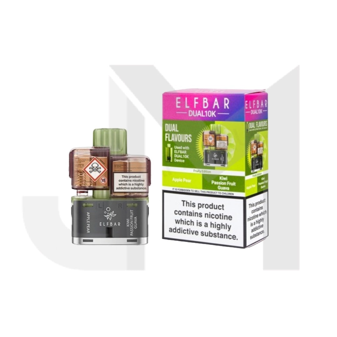 20mg ELFBAR Dual 10K Prefilled Pod Pack 10000 Puffs