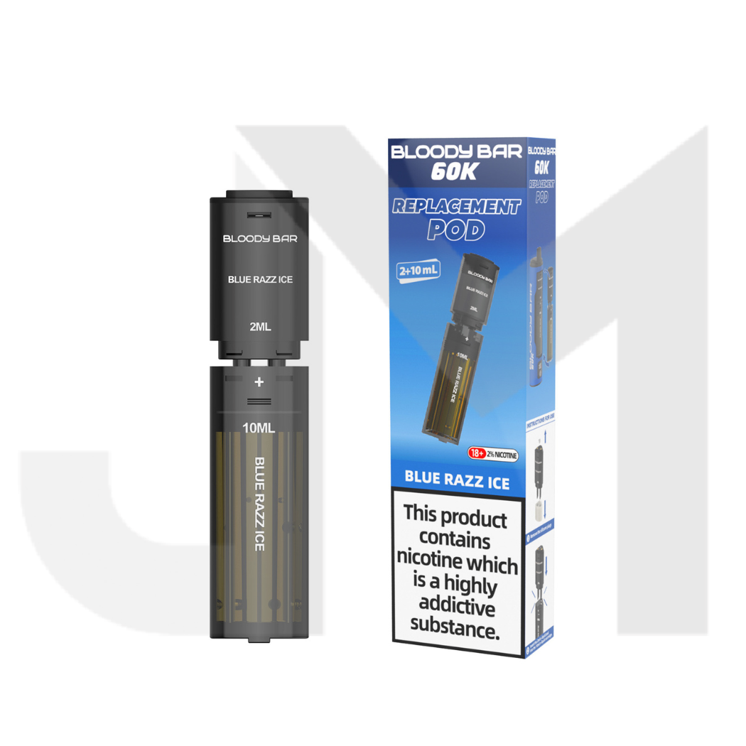 20mg Bloody Bar 60K Prefilled Pods 60000 Puffs