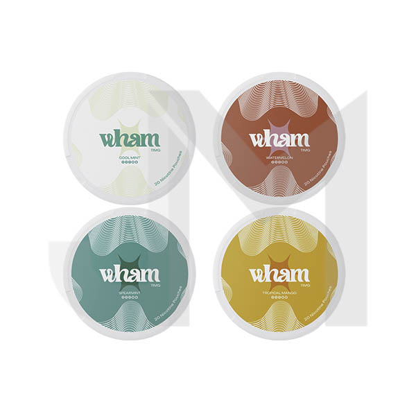 11mg Wham Regular Nicotine Pouch - 20 Pouches
