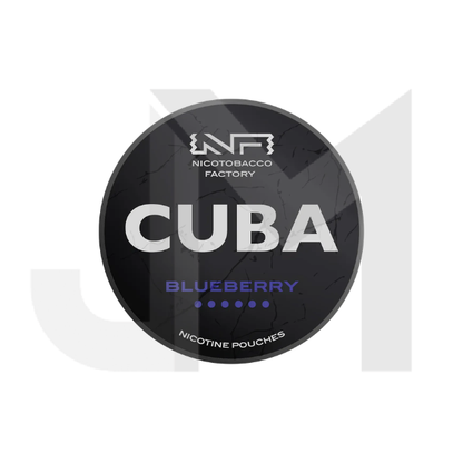 43mg CUBA Black Nicotine Pouches - 25 Pouches