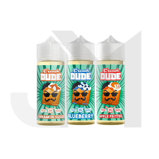 0mg French Dude 100ml Shortfill (70VG/30PG)