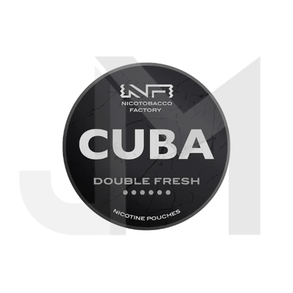 43mg CUBA Black Nicotine Pouches - 25 Pouches