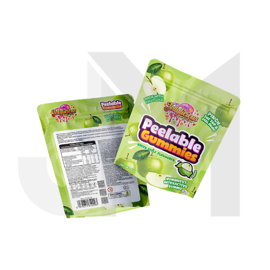 Jellylicious Peelable Green Apple Gummies