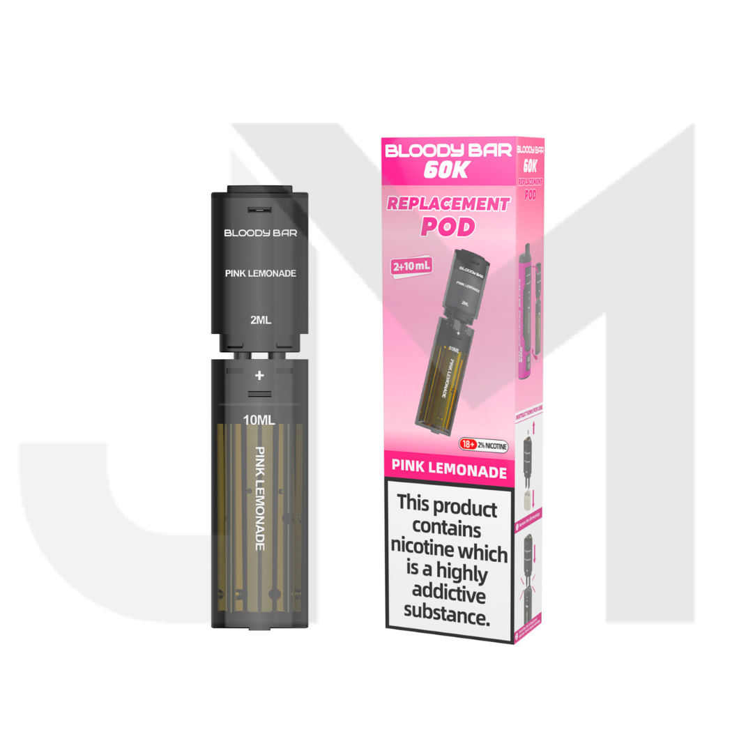 20mg Bloody Bar 60K Prefilled Pods 60000 Puffs