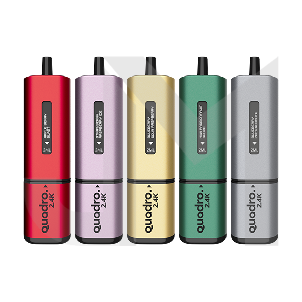 Quadro 2.4K Pod Vape Kit 2400 Puffs - JM Wholesale