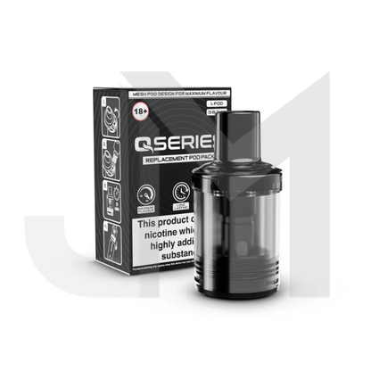 Q series Replacement Pod 2ml - 1 Pc (0.6Ω / 0.8Ω / 1.2Ω)