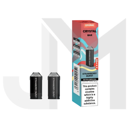 Crystal Bar 600 Prefilled Pod 600 Puffs - 2 Pcs