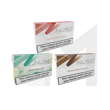 NUSO Heated Tobacco Sticks Strength 2 - 20 Sticks