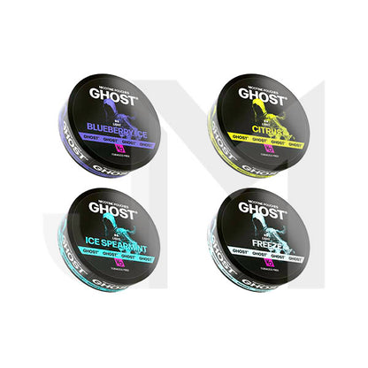 6mg Ghost Light Nicotine Pouches - 20 Pouches