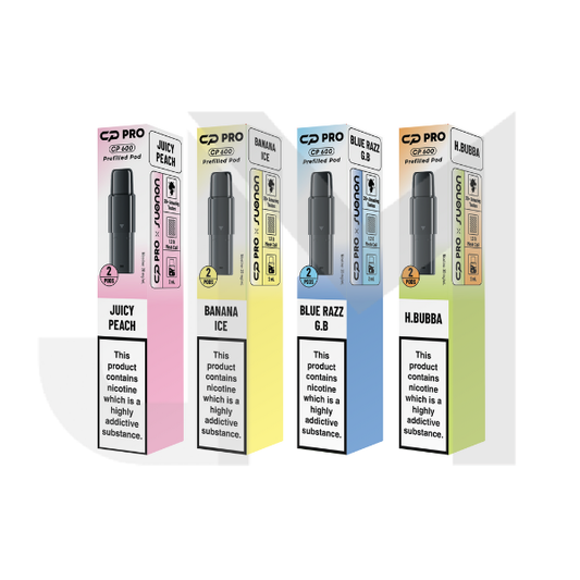 20mg Crystal Pro CP 600 Prefilled Pod 600 Puffs - 2 Pcs