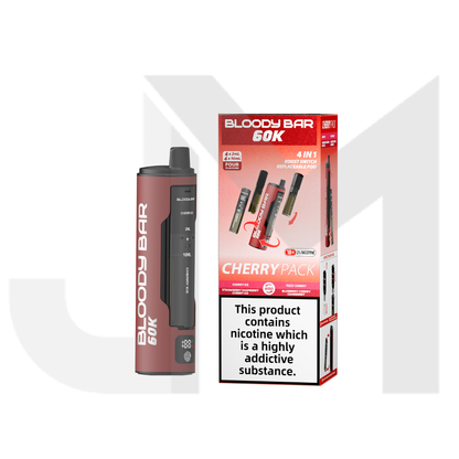 20mg Bloody Bar 60K 4 in 1 Prefilled Pod Vape Kit 60000 Puffs