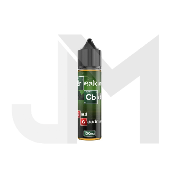 Breaking CBD 1000mg CBD Isolate E-liquid 50ml (50PG/50VG)