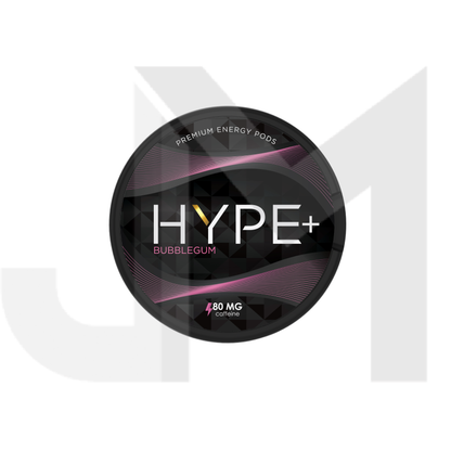 80mg Hype+ Caffeine Pouches - 20 Pouches