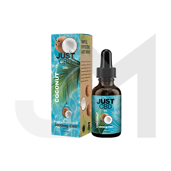 Just CBD 3000mg Coconut Oil Tincture - 30ml