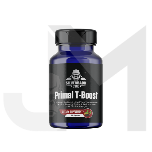 Silverback CBD Primal T-Boost - 100 Caps