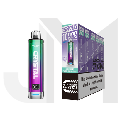 20mg Bloody Bar Crystal 10K Prefilled Pod Vape Kit 10000 Puffs