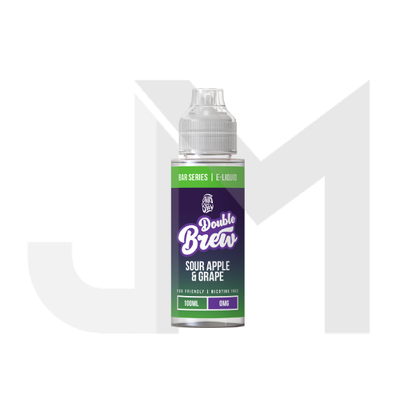 0mg Ohm Brew Bar Series Double Brew 100ml Shortfill (60PG/40VG)