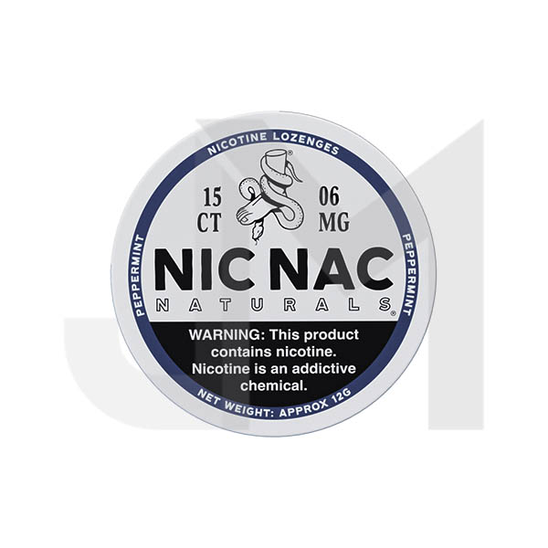 6mg Nic Nac Naturals Nicotine Pouch