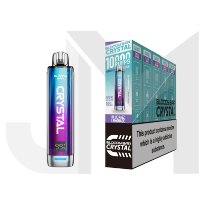 20mg Bloody Bar Crystal 10K Prefilled Pod Vape Kit 10000 Puffs