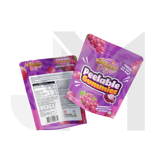 Jellylicious Peelable Grape Gummies