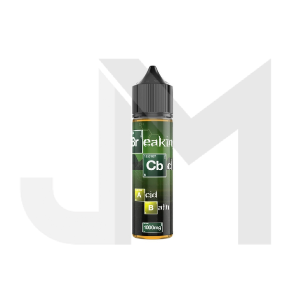 Breaking CBD 1000mg CBD Isolate E-liquid 50ml (50PG/50VG)