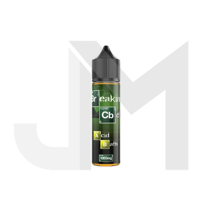 Breaking CBD 1000mg CBD Isolate E-liquid 50ml (50PG/50VG)
