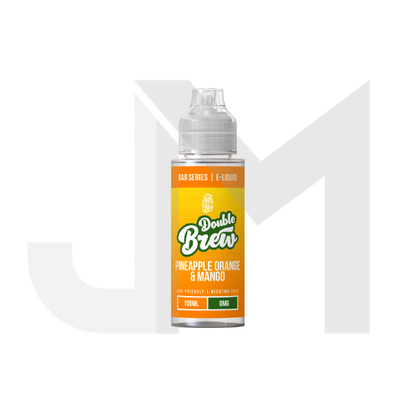 0mg Ohm Brew Bar Series Double Brew 100ml Shortfill (60PG/40VG)